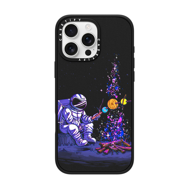 Tobe Fonseca x CASETiFY iPhone 16 Pro Max ケース Space,Futurism マットブラック インパクトケース MagSafe対応 Moon Camping Father's Day Tobe Fonseca x CASETiFY iPhone 16 Pro Max ケース Space,Futurism マットブラック インパクトケース MagSafe対応 Moon Camping Father's Day