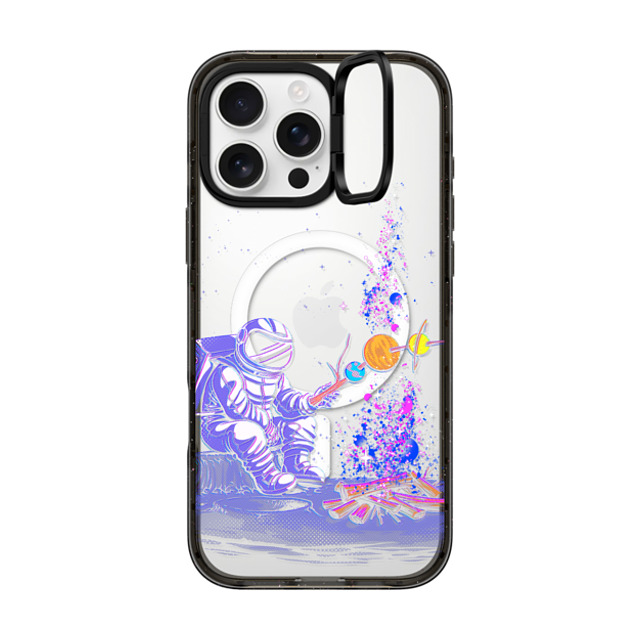 Tobe Fonseca x CASETiFY iPhone 16 Pro Max ケース Space,Futurism ブラック インパクトリングスタンドケース MagSafe対応 Moon Camping Father's Day Tobe Fonseca x CASETiFY iPhone 16 Pro Max ケース Space,Futurism ブラック インパクトリングスタンドケース MagSafe対応 Moon Camping Father's Day