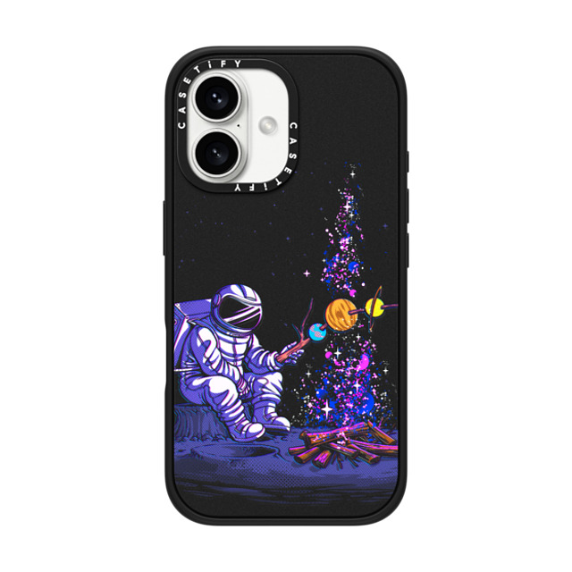 Tobe Fonseca x CASETiFY iPhone 16 Case Space,Futurism Matte Black Impact Case MagSafe Compatible Moon Camping Father's Day Tobe Fonseca x CASETiFY iPhone 16 Case Space,Futurism Matte Black Impact Case MagSafe Compatible Moon Camping Father's Day