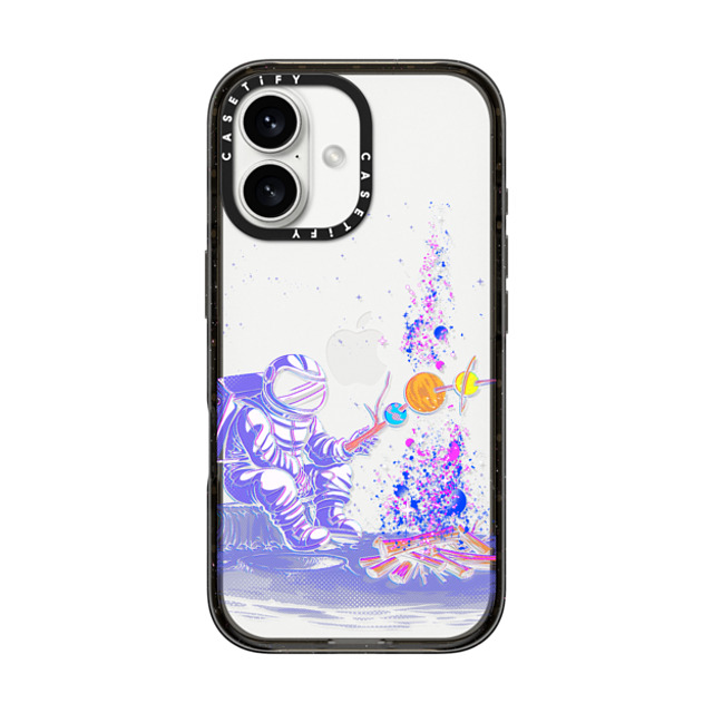 Tobe Fonseca x CASETiFY iPhone 16 ケース Space,Futurism ブラック インパクトケース Moon Camping Father's Day Tobe Fonseca x CASETiFY iPhone 16 ケース Space,Futurism ブラック インパクトケース Moon Camping Father's Day