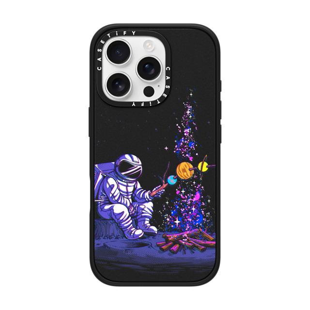 Tobe Fonseca x CASETiFY iPhone 16 Pro ケース Space,Futurism マットブラック インパクトケース MagSafe対応 Moon Camping Father's Day Tobe Fonseca x CASETiFY iPhone 16 Pro ケース Space,Futurism マットブラック インパクトケース MagSafe対応 Moon Camping Father's Day