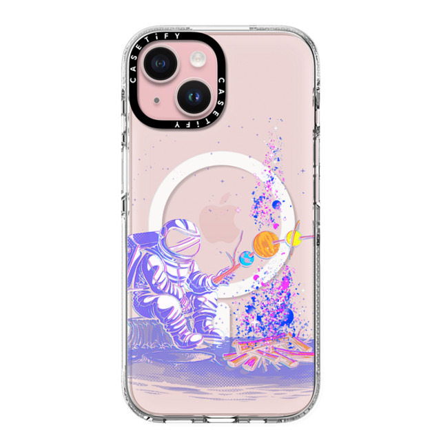 Tobe Fonseca x CASETiFY iPhone 15 Case Space,Futurism Clear Clear Case MagSafe Compatible Moon Camping Father's Day Tobe Fonseca x CASETiFY iPhone 15 Case Space,Futurism Clear Clear Case MagSafe Compatible Moon Camping Father's Day