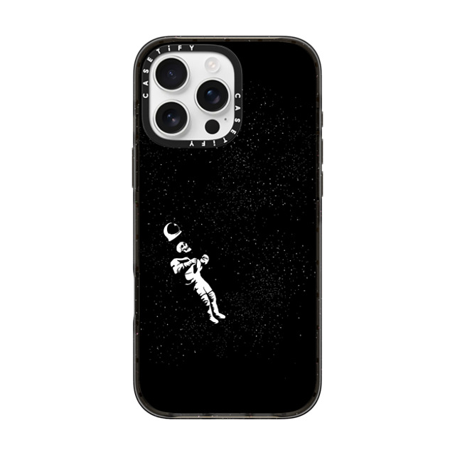 Tobe Fonseca x CASETiFY iPhone 16 Pro Max Case Space ブラック インパクトケース Astronaut Skeleton Gravity Black and White Mother's Day Tobe Fonseca x CASETiFY iPhone 16 Pro Max Case Space ブラック インパクトケース Astronaut Skeleton Gravity Black and White Mother's Day