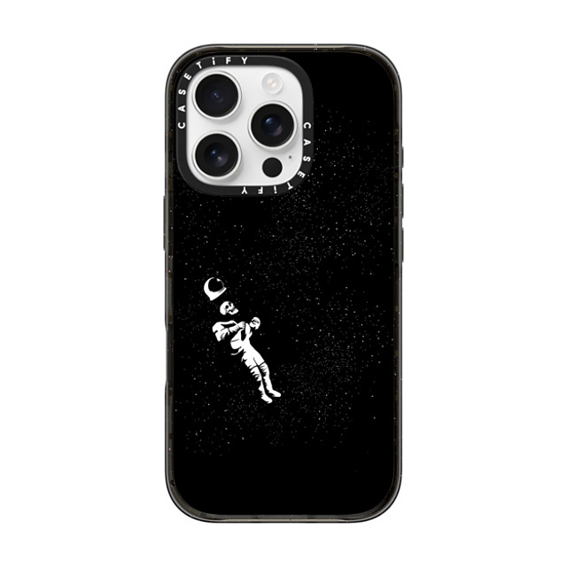 Tobe Fonseca x CASETiFY iPhone 16 Pro ケース Space ブラック インパクトケース Astronaut Skeleton Gravity Black and White Back to School Tobe Fonseca x CASETiFY iPhone 16 Pro ケース Space ブラック インパクトケース Astronaut Skeleton Gravity Black and White Back to School