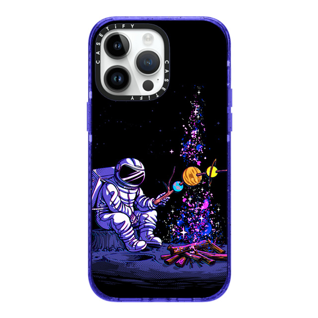Tobe Fonseca x CASETiFY iPhone 14 Pro Max Case Peri Purple Impact Case Moon Camping Tobe Fonseca x CASETiFY iPhone 14 Pro Max Case Peri Purple Impact Case Moon Camping