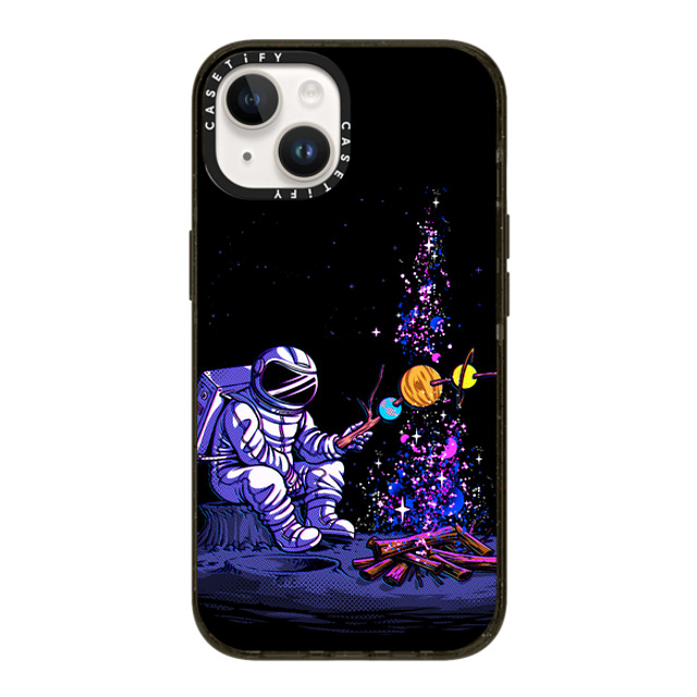 Tobe Fonseca x CASETiFY iPhone 14 ケース ブラック インパクトケース Moon Camping