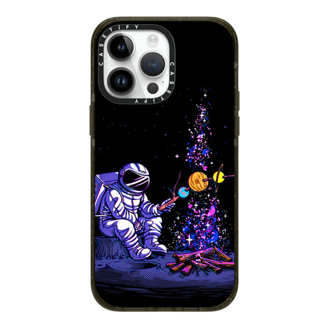 Tobe Fonseca x CASETiFY iPhone 14 Pro Max ケース ブラック インパクトケース MagSafe対応 Moon Camping