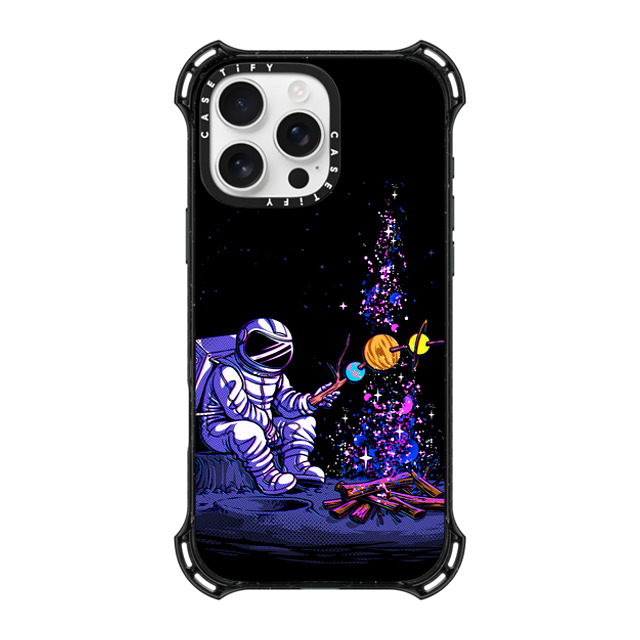 Tobe Fonseca x CASETiFY iPhone 16 Pro Max ケース ブラック バウンスケース Moon Camping