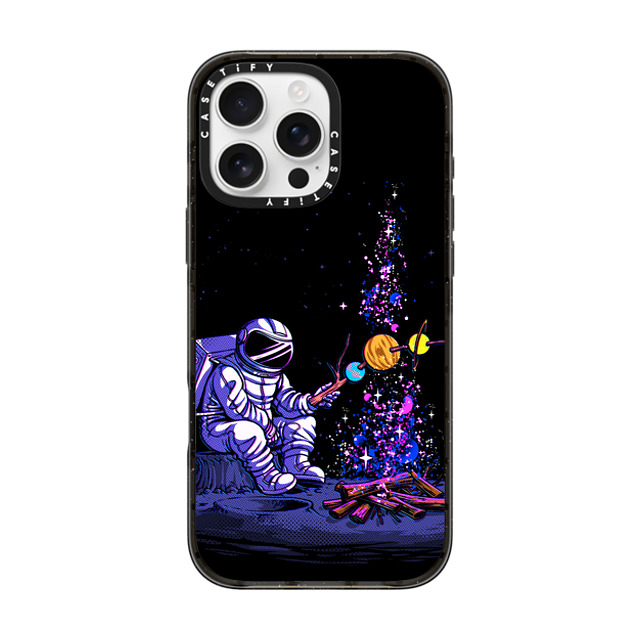 Tobe Fonseca x CASETiFY iPhone 16 Pro Max ケース ブラック インパクトケース MagSafe対応 Moon Camping