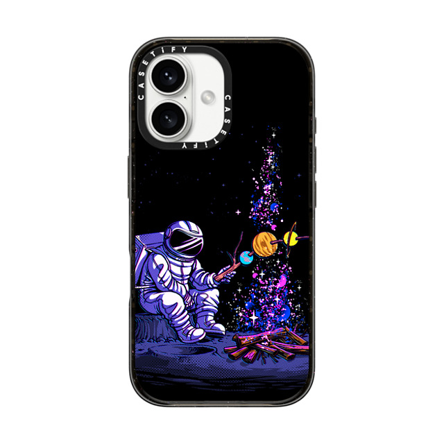 Tobe Fonseca x CASETiFY iPhone 16 ケース ブラック インパクトケース Moon Camping