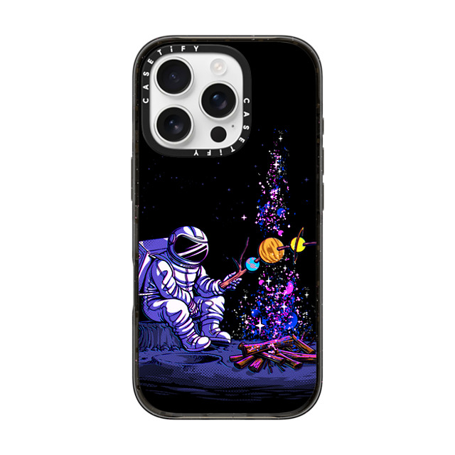 Tobe Fonseca x CASETiFY iPhone 16 Pro ケース ブラック インパクトケース MagSafe対応 Moon Camping