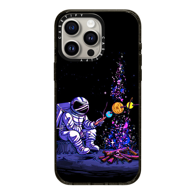 Tobe Fonseca x CASETiFY iPhone 15 Pro Max ケース ブラック インパクトケース Moon Camping