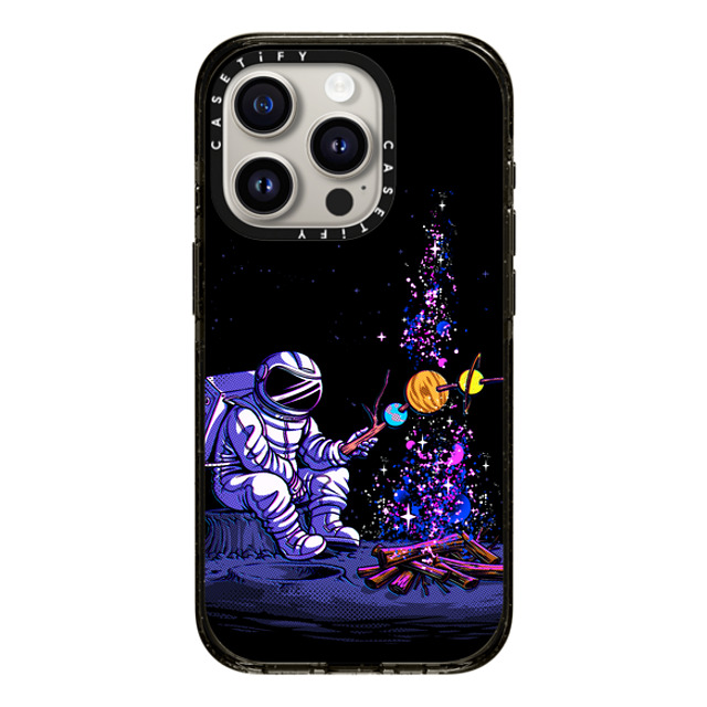 Tobe Fonseca x CASETiFY iPhone 15 Pro ケース ブラック インパクトケース Moon Camping