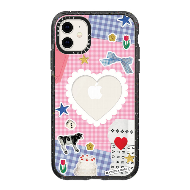 Martina Martian x CASETiFY iPhone 11 ケース ブラック インパクトケース Crafty