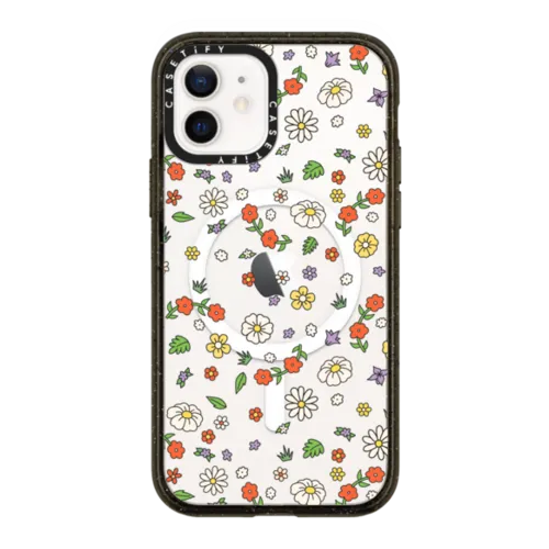 iPhone 12 - Flower Power Clear by Martina Martian