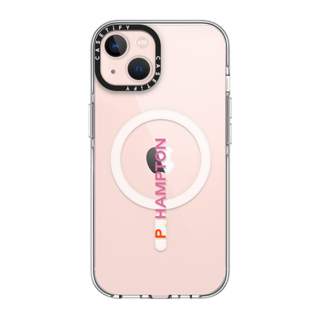 CASETiFY iPhone 13 ケース クリア クリア ケース MagSafe対応 Custom Case - p. Hampton