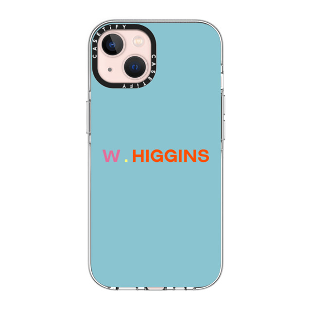 CASETiFY iPhone 13 ケース クリア クリア ケース MagSafe対応 Custom Case - w. Higgins