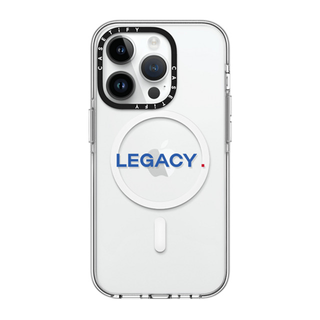 CASETiFY iPhone 14 Pro ケース クリア クリア ケース MagSafe対応 Custom Case - Legacy.