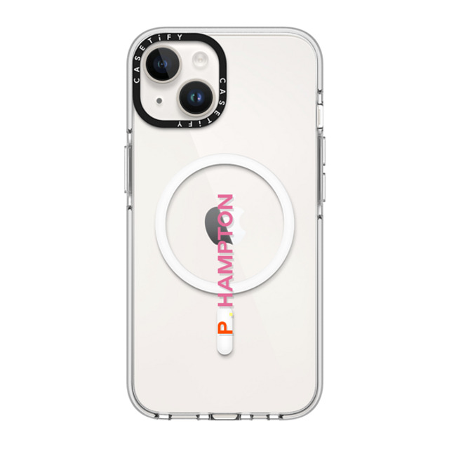 CASETiFY iPhone 14 ケース クリア クリア ケース MagSafe対応 Custom Case - p. Hampton