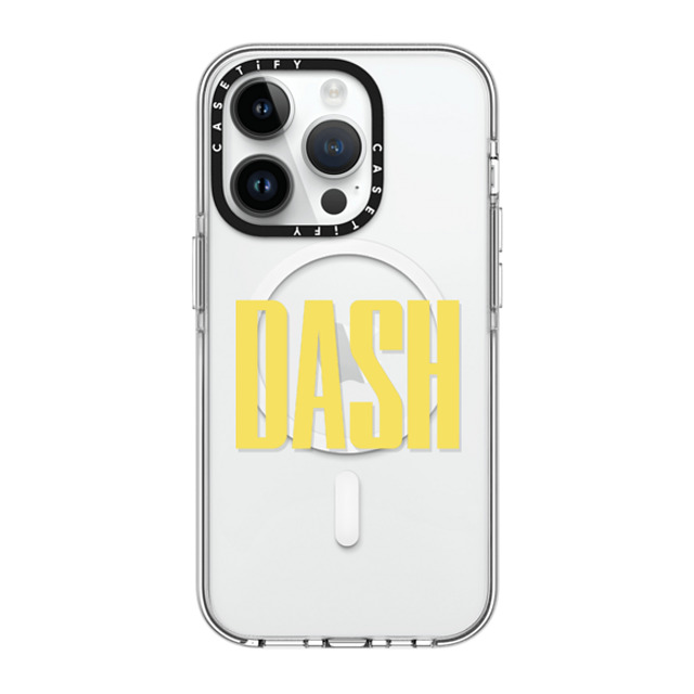 CASETiFY iPhone 14 Pro ケース クリア クリア ケース MagSafe対応 Custom Case - Dash