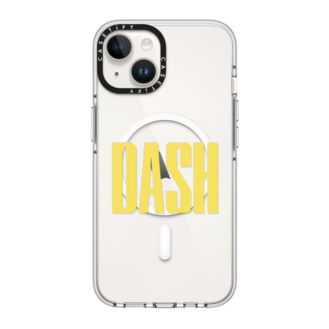 CASETiFY iPhone 14 ケース クリア クリア ケース MagSafe対応 Custom Case - Dash