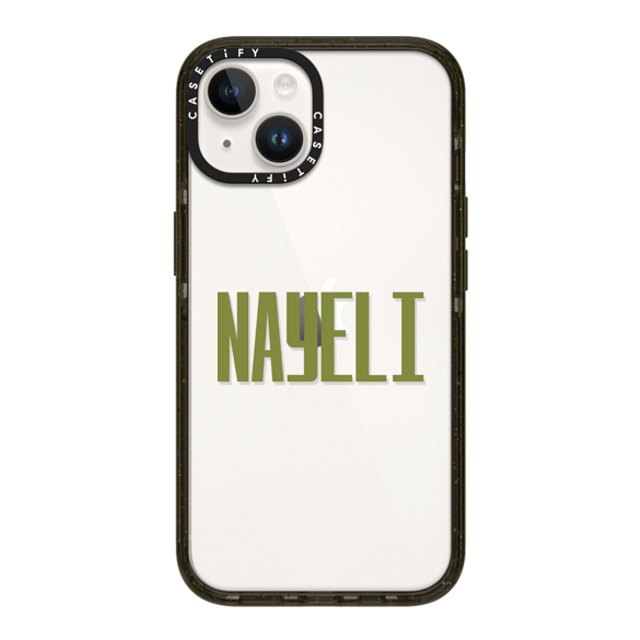 CASETiFY iPhone 14 ケース ブラック インパクトケース Custom Case - Nayeli