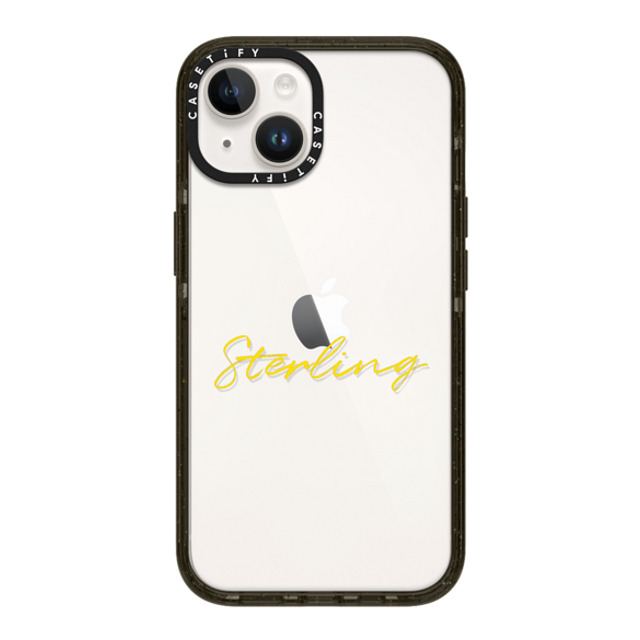 CASETiFY iPhone 14 ケース ブラック インパクトケース Custom Case - Sterling