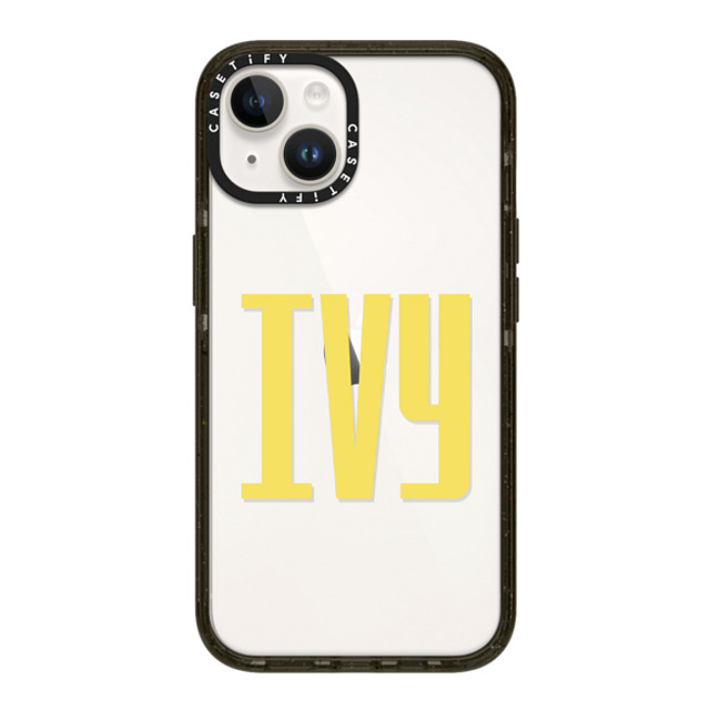 CASETiFY iPhone 14 ケース ブラック インパクトケース Custom Case - Ivy