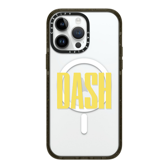 CASETiFY iPhone 14 Pro Max ケース ブラック インパクトケース MagSafe対応 Custom Case - Dash