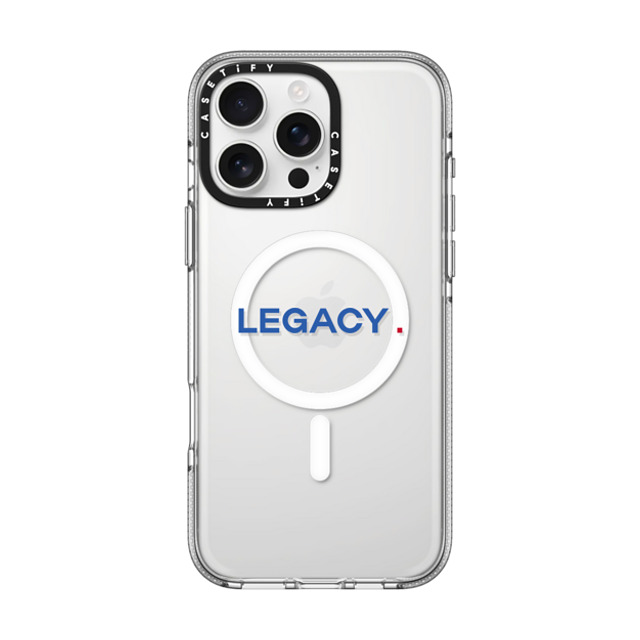 CASETiFY iPhone 16 Pro Max ケース クリア クリア ケース MagSafe対応 Custom Case - Legacy.