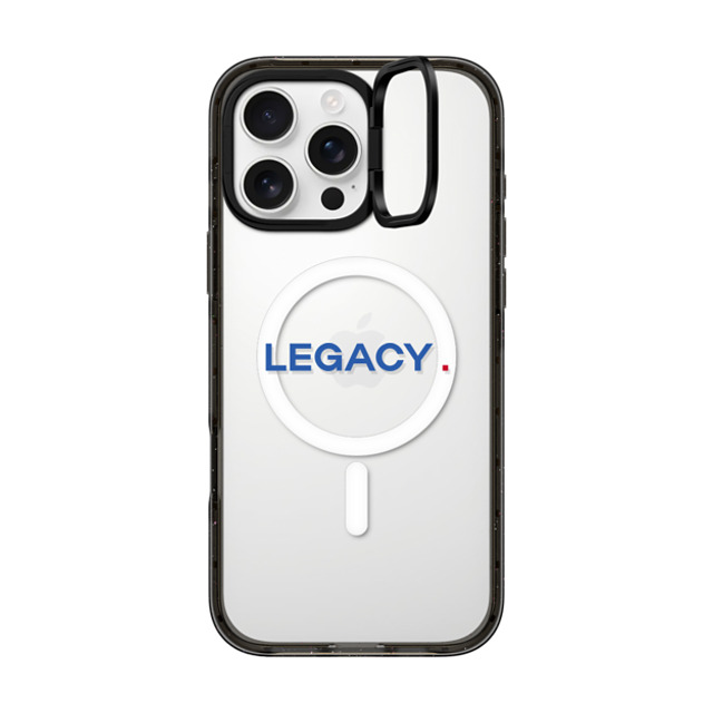 CASETiFY iPhone 16 Pro Max ケース ブラック インパクトリングスタンドケース MagSafe対応 Custom Case - Legacy.