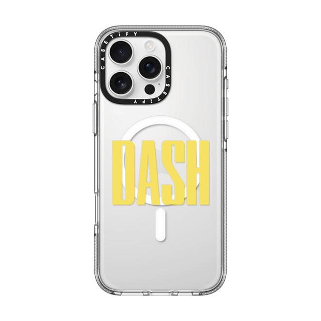 CASETiFY iPhone 16 Pro Max ケース クリア クリア ケース MagSafe対応 Custom Case - Dash