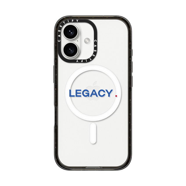 CASETiFY iPhone 16 ケース ブラック インパクトケース MagSafe対応 Custom Case - Legacy.