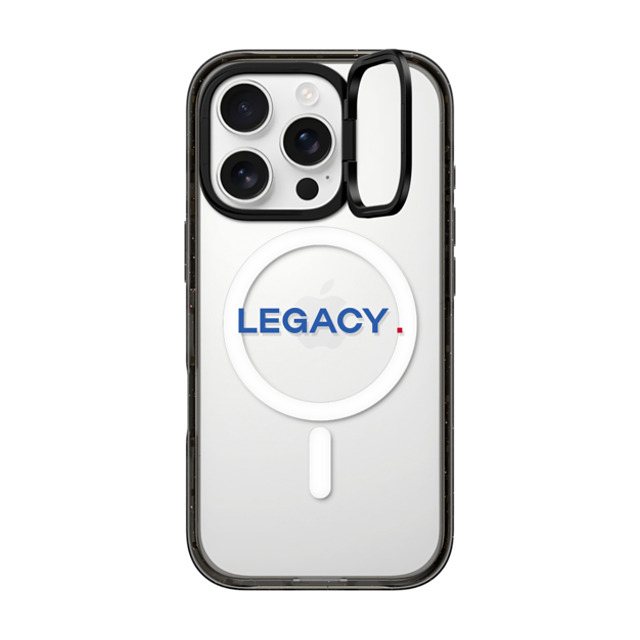 CASETiFY iPhone 16 Pro ケース ブラック インパクトリングスタンドケース MagSafe対応 Custom Case - Legacy.