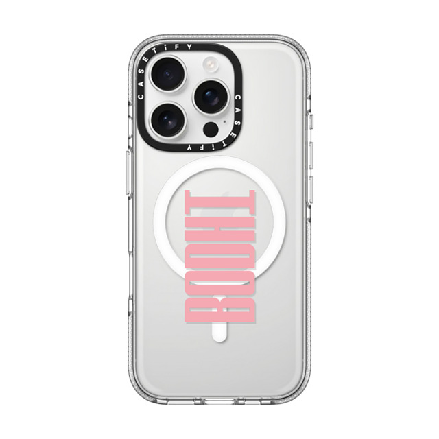 CASETiFY iPhone 16 Pro ケース クリア クリア ケース MagSafe対応 Custom Case - Bodhi