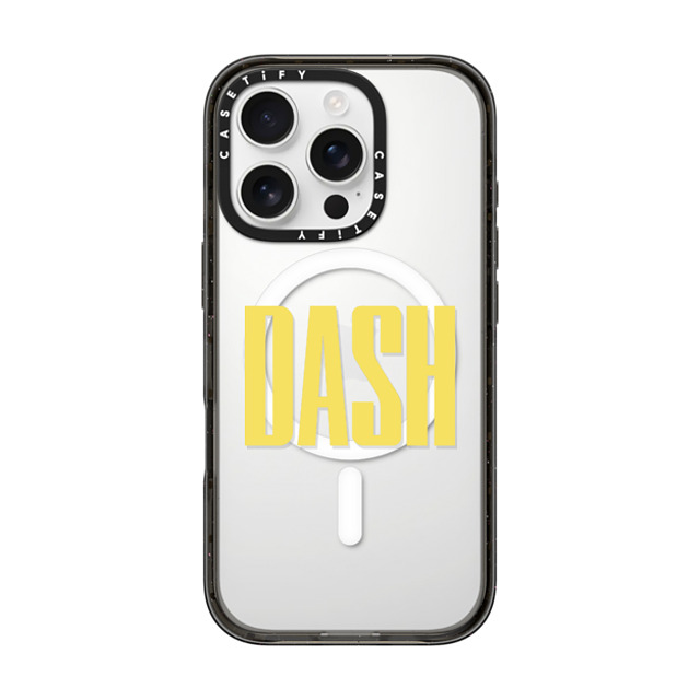 CASETiFY iPhone 16 Pro ケース ブラック インパクトケース MagSafe対応 Custom Case - Dash