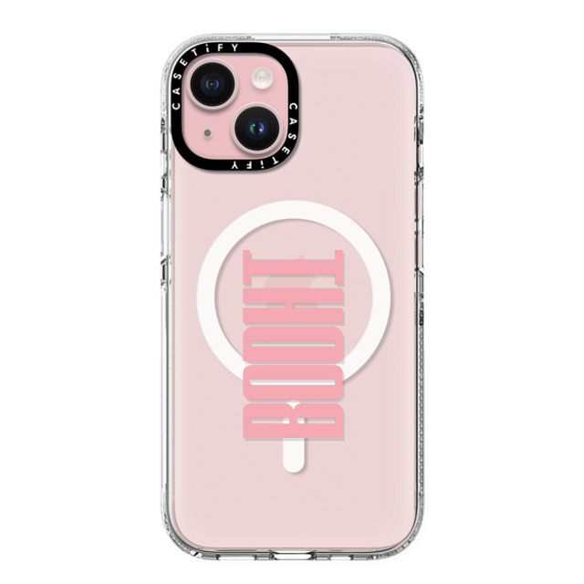 CASETiFY iPhone 15 ケース クリア クリア ケース MagSafe対応 Custom Case - Bodhi