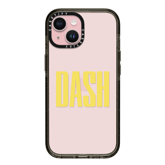 CASETiFY iPhone 15 ケース ブラック インパクトケース Custom Case - Dash