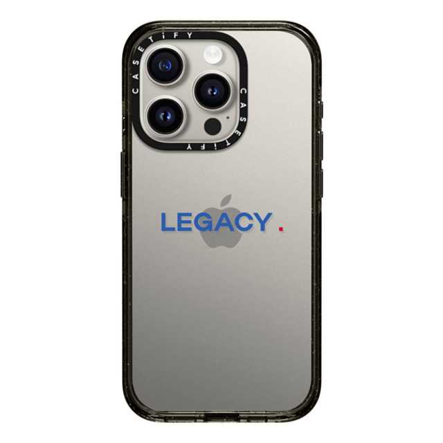 CASETiFY iPhone 15 Pro ケース ブラック インパクトケース Custom Case - Legacy.