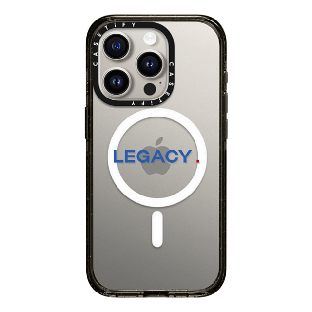 CASETiFY iPhone 15 Pro ケース ブラック インパクトケース MagSafe対応 Custom Case - Legacy.