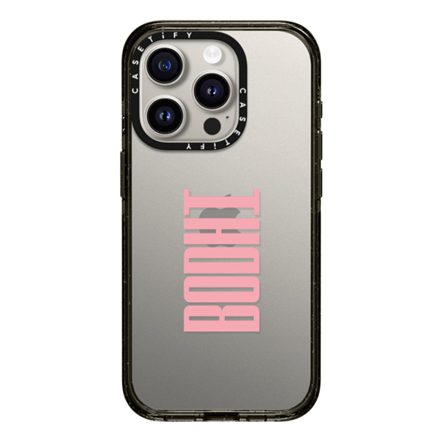 CASETiFY iPhone 15 Pro ケース ブラック インパクトケース Custom Case - Bodhi