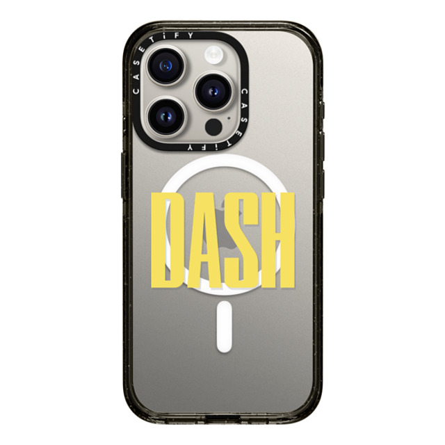 CASETiFY iPhone 15 Pro ケース ブラック インパクトケース MagSafe対応 Custom Case - Dash