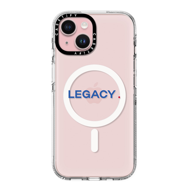 CASETiFY iPhone 15 ケース クリア クリア ケース MagSafe対応 Custom Case - Legacy.