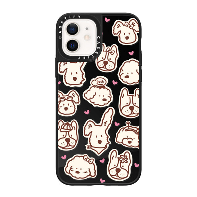 CASETiFY iPhone 12 Case Black on Black ミラーケース MagSafe対応 dian party gula Mother's Day CASETiFY iPhone 12 Case Black on Black ミラーケース MagSafe対応 dian party gula Mother's Day