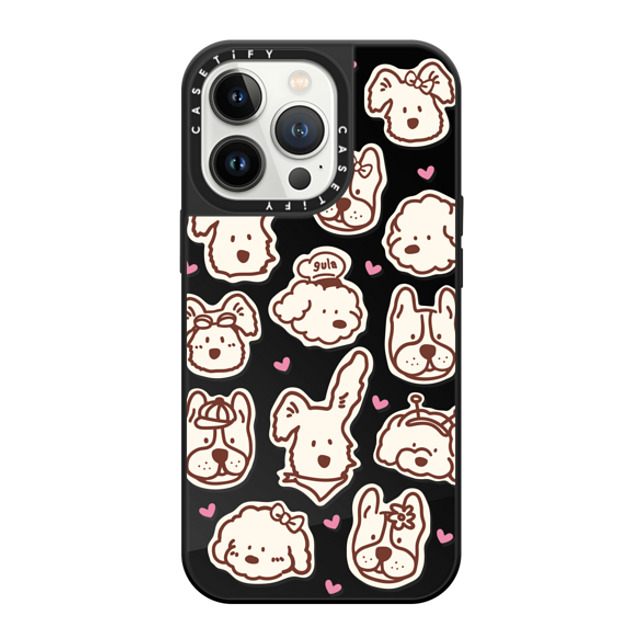 CASETiFY iPhone 13 Pro Case Black on Black ミラーケース MagSafe対応 dian party gula Mother's Day CASETiFY iPhone 13 Pro Case Black on Black ミラーケース MagSafe対応 dian party gula Mother's Day