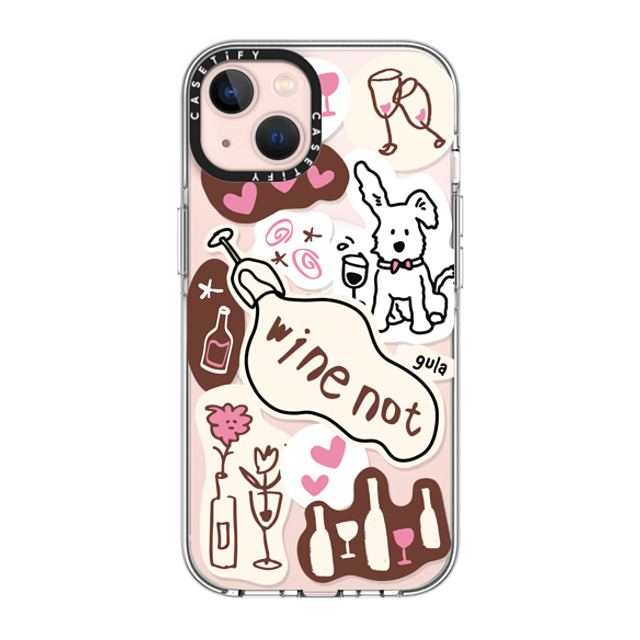 CASETiFY iPhone 13 ケース クリア クリア ケース MagSafe対応 stay alone gula