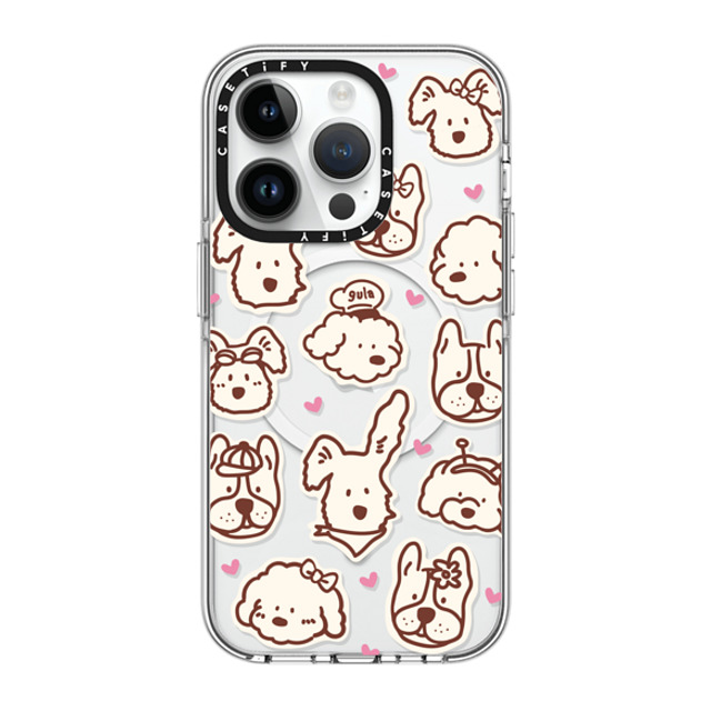 CASETiFY iPhone 14 Pro ケース クリア クリア ケース MagSafe対応 dian party gula