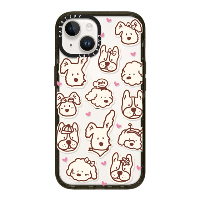 CASETiFY iPhone 14 ケース ブラック インパクトケース dian party gula