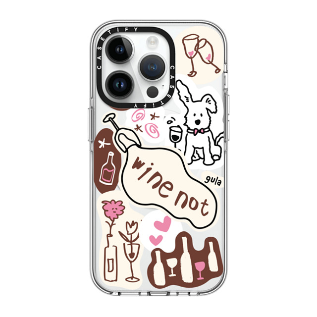 CASETiFY iPhone 14 Pro ケース クリア クリア ケース MagSafe対応 stay alone gula