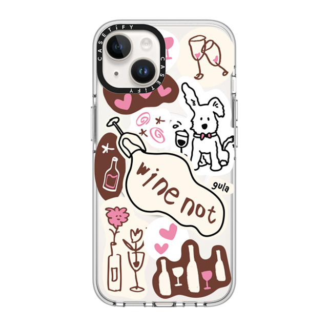 CASETiFY iPhone 14 ケース クリア クリア ケース MagSafe対応 stay alone gula